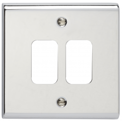 2G GRID PLATE POLISH CHROME