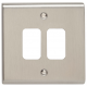 2G GRID PLATE BRUSHED