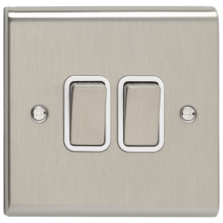 10A 2G 2W PLATE SWITCH