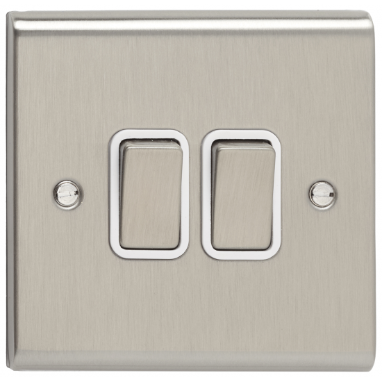 10A 2G 2W PLATE SWITCH
