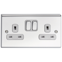 13A 2G DP SWITCHED SOCKET