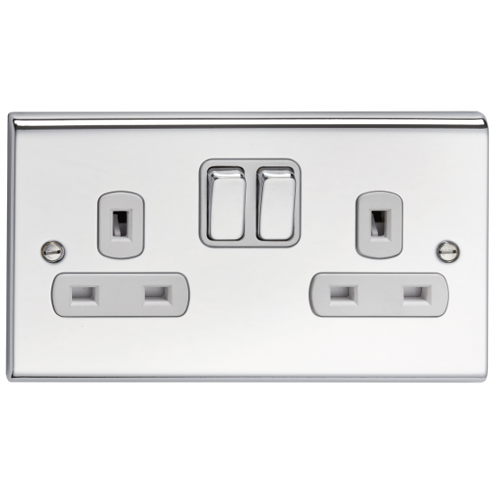 13A 2G DP SWITCHED SOCKET