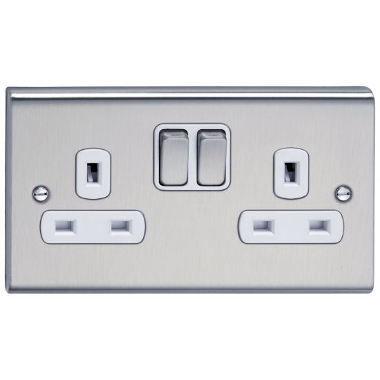 13A 2G DP SWITCHED SOCKET