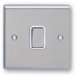 20A DP SWITCH BRUSHED CHROME