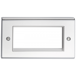 4G MODULE PLATE POLISH CHROME
