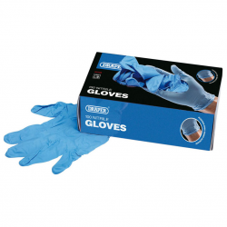 BLUE NITRILE GLOVE LARGE