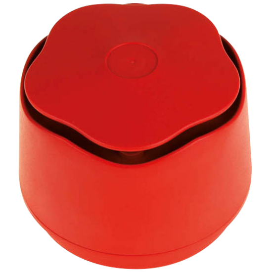 WALL MOUNT SOUNDER 12V RED
