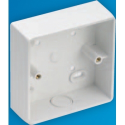 SINGLE 32MM SURFACE BOX