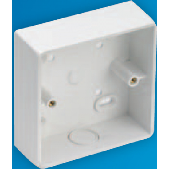 SINGLE 32MM SURFACE BOX