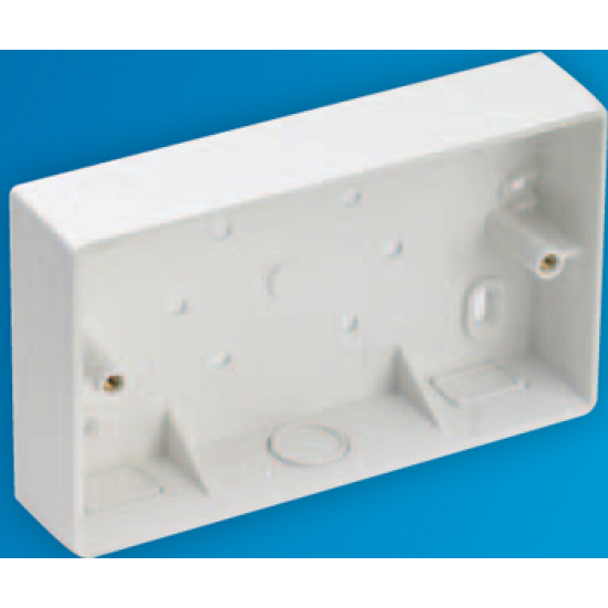 TWIN 32MM SURFACE BOX