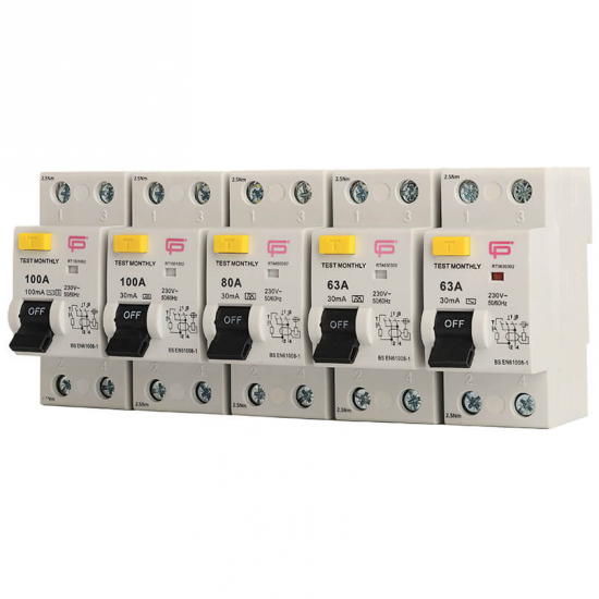 80A 30MA RCD TRIP