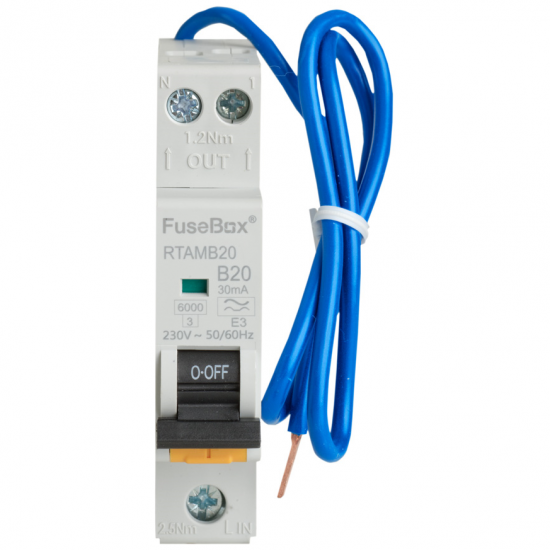 20A TYPE A MINI RCBO