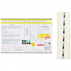 FUSE BOARD LABEL PACK