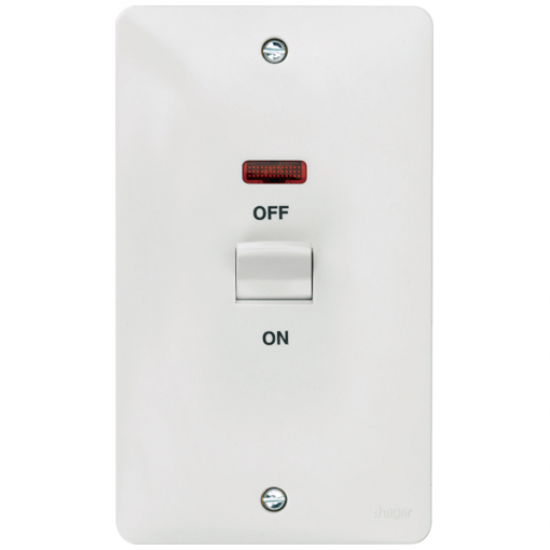 50A DP SWITCH 2G VERTICAL