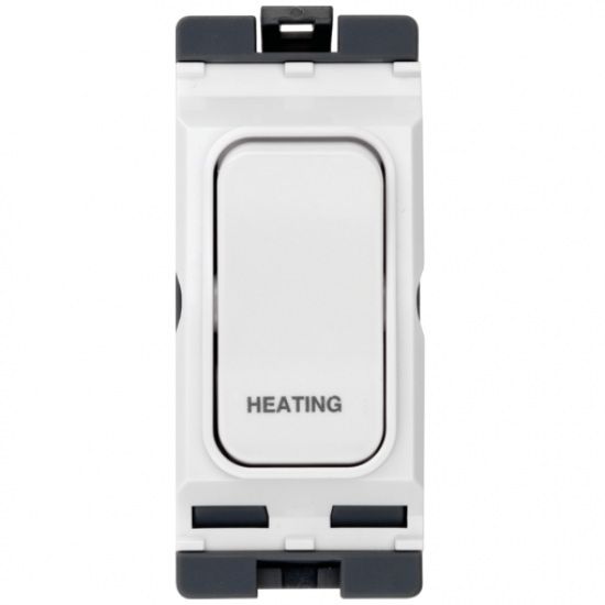 20A 1W DP SWITCH 'HEATING'