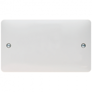 2G BLANK PLATE WHITE