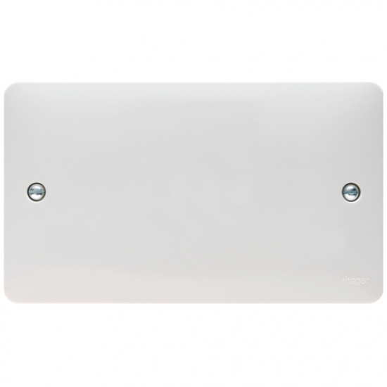 2G BLANK PLATE WHITE