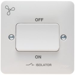 3P FAN ISOLATOR SWITCH FAN SYMBOL