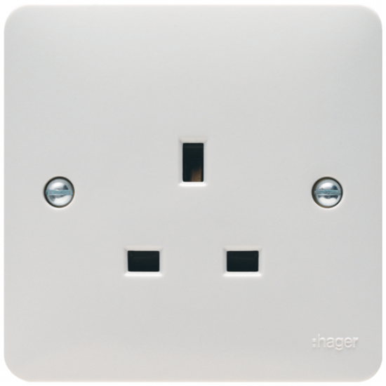 13A 1G UNSWITCHED SOCKET