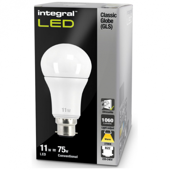 9W BC 3000K DIMMABLE GLS
