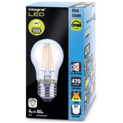 FILAMENT GOLFBALL LAMP ES