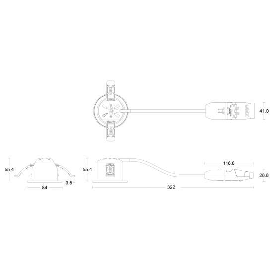 X50 DOWNLIGHT MULTIPACK