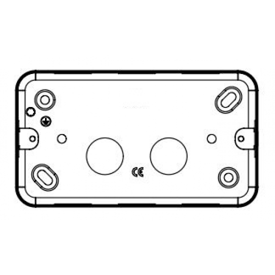 METAL CLAD 2G SURFACE BOX