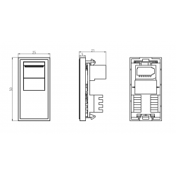 BT SLAVE MODULE WHITE