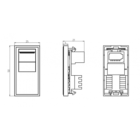 BT SLAVE MODULE WHITE