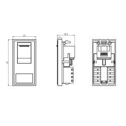 RJ45 CAT6 MODULE