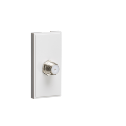 SAT TV OUTLET MODULE WHITE