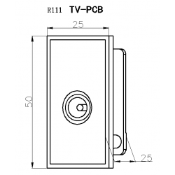 TV OUTLET MODULE