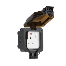 IP66 1G SWITCHED SOCKET IP66