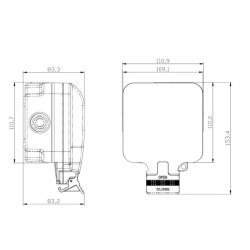 IP66 1G SWITCHED SOCKET IP66