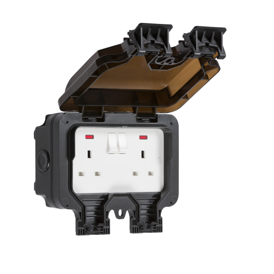 WEATHERPROOF TWIN SOCKET