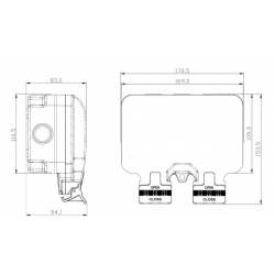 WEATHERPROOF TWIN SOCKET