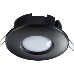 RECESSED PIR SENSOR BLACK