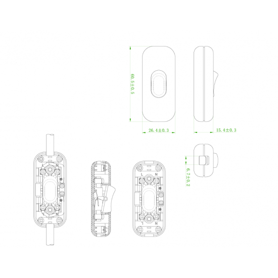 6A INLINE SWITCH