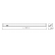9W LED STRIPLIGHT 538MM