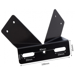 CORNER BRACKET BLK