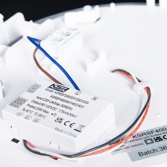 15W SLIM ROUND BULKHEAD
