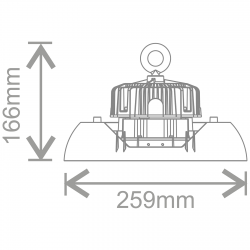 100W LED HIGH BAY