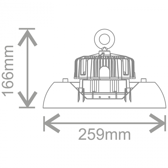 100W LED HIGH BAY