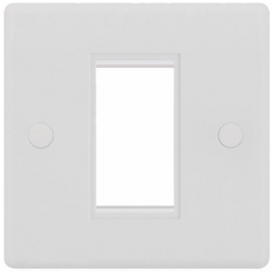 1G MODULAR FACE PLATE