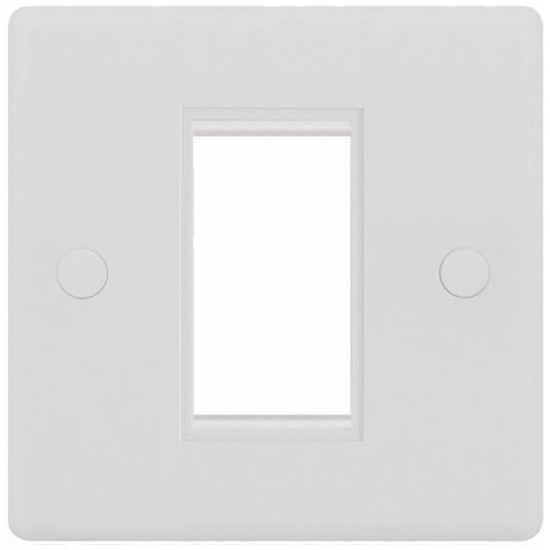 1G MODULAR FACE PLATE