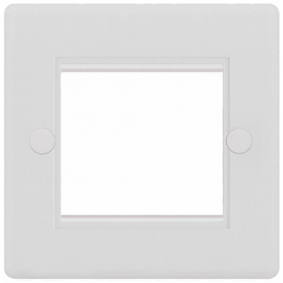 1G 2 MODULE FACE PLATE