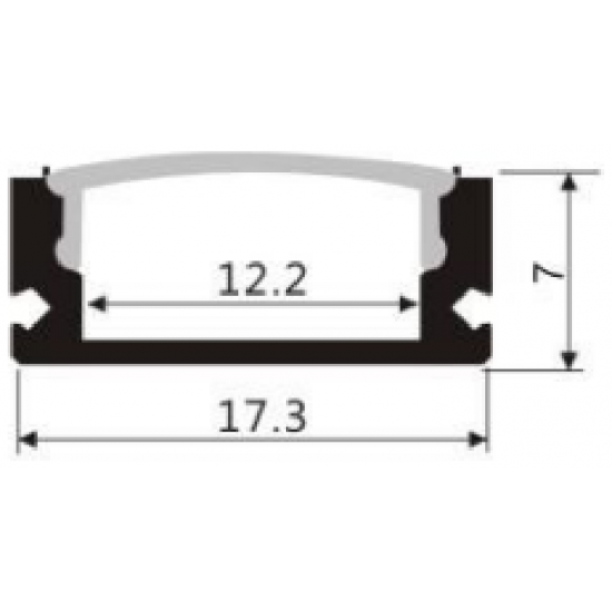 2M FLAT PROFILE INC OPAL COVER