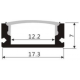 2M FLAT PROFILE INC OPAL COVER