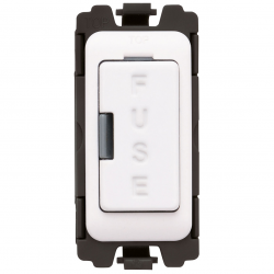 FUSE HOLDER WHITE