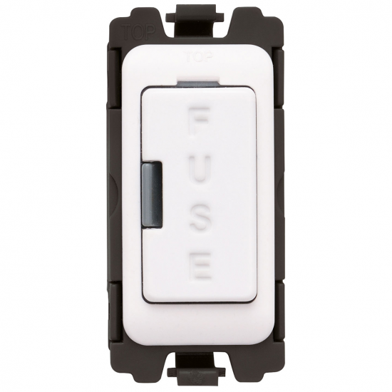 FUSE HOLDER WHITE